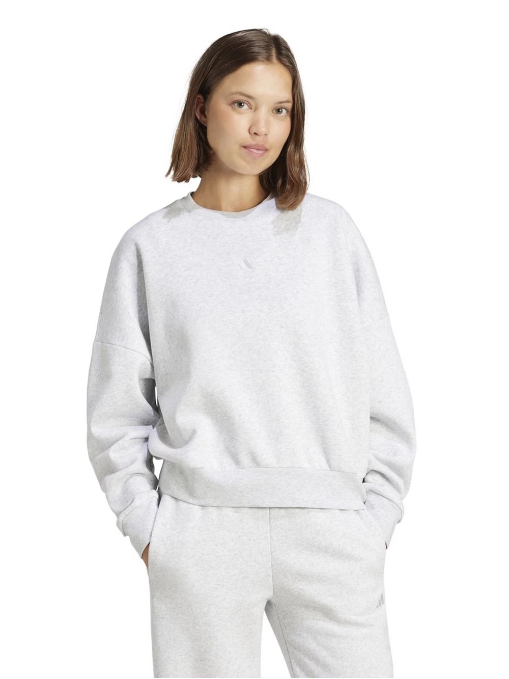 Women's adidas Essentials Small Logo Feel Cozy Sweatshirt Size Large
